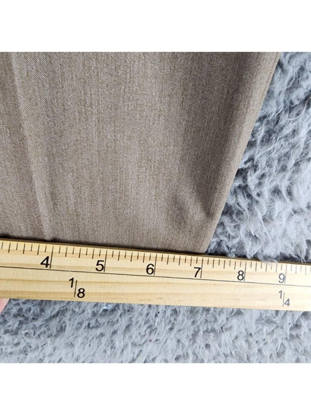 Construct Pants Mens 33x32 Tan Stretch Mid Rise Dress *NWT* - Picture 8 of 15